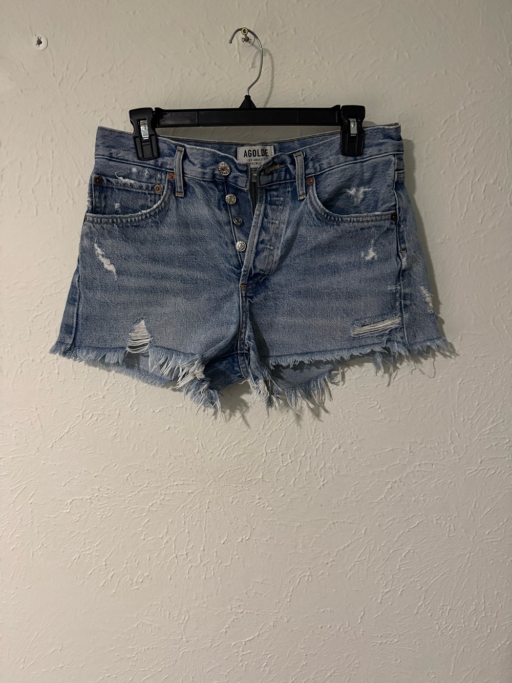 Agolde Parker Vintage Demin Cutoffs Size 26